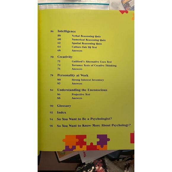 Who Do You Think You Are psychology test novelty book - Picture 5 of 6